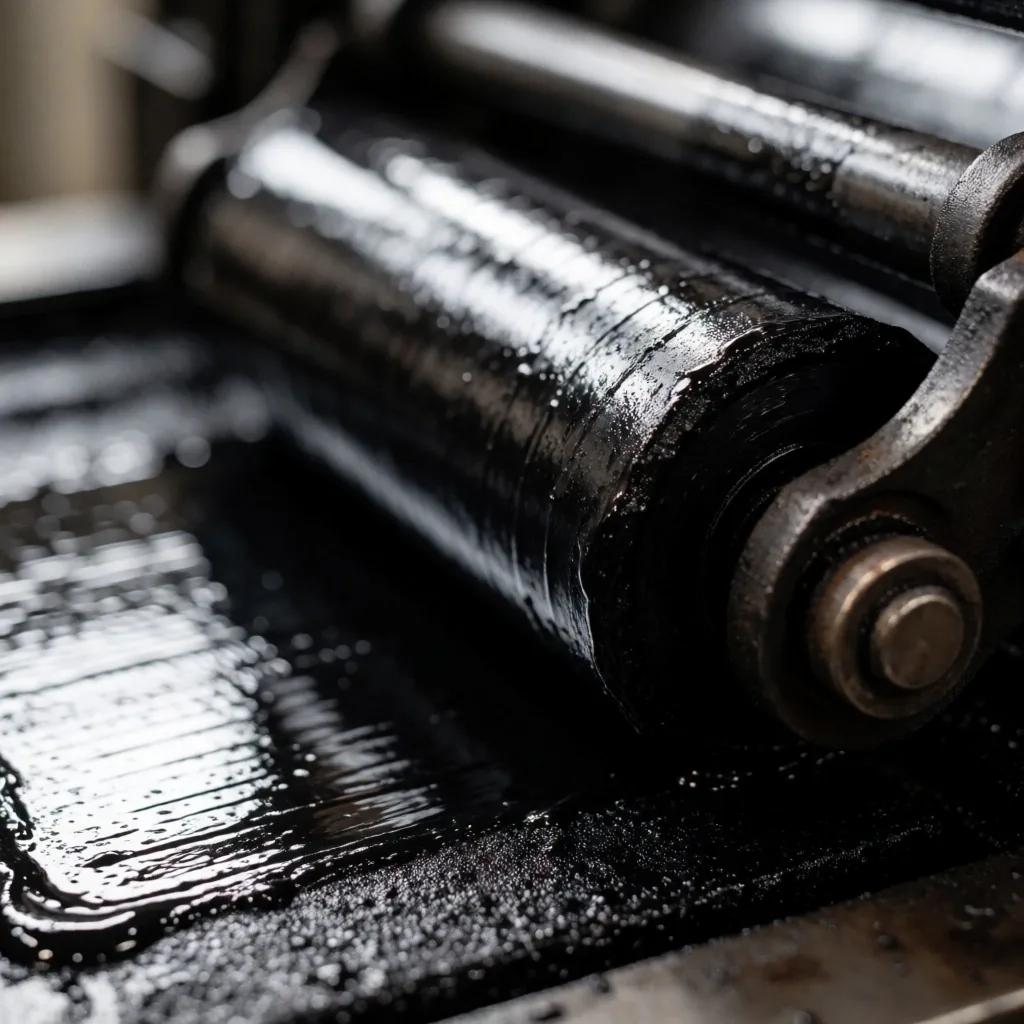 Cetakan tinta mesin pers industri media